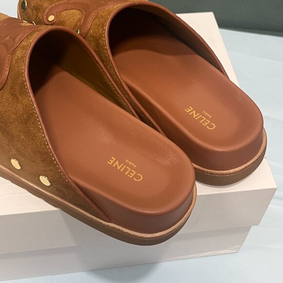 Celine Women's Brown Sandals - Picture 4 of 6